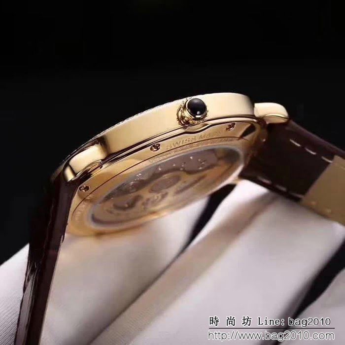 CARTIER卡地亞 RONDE LOUS CARTIER路易圓系列 高端男士腕表 WSS1275